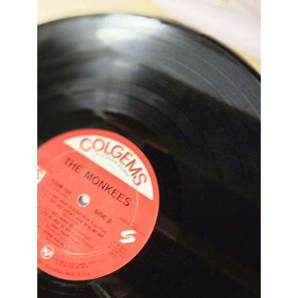 THE MONKEES self titled classic early Rock LP on Colgems COM-101 RE 1966 Used - Picture 11 of 13